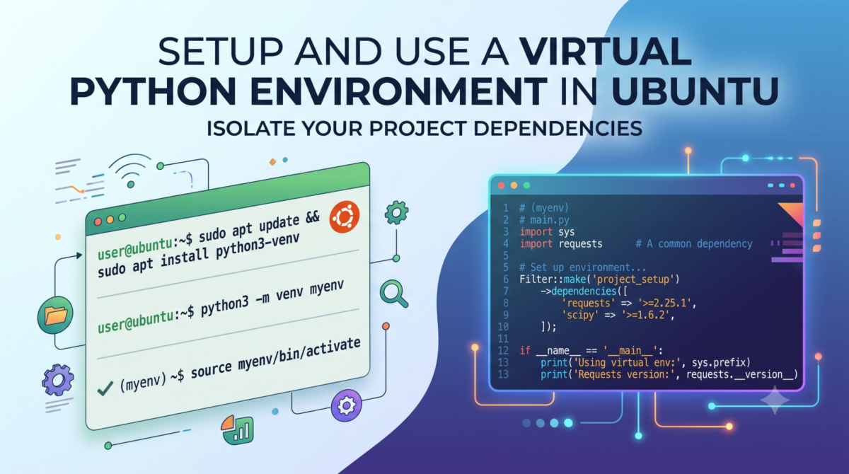 Set Up and Use a Python Virtual Environment in Ubuntu