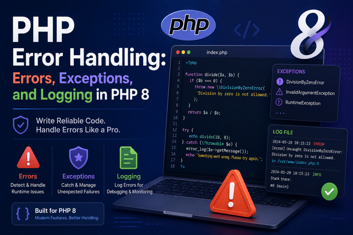 error handling php