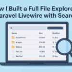 File Explorer in Laravel Livewire