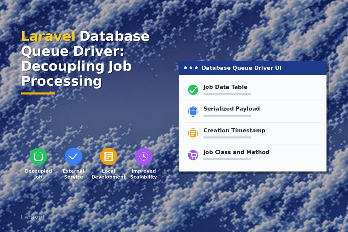 Laravel Database Queue Driver: Decoupling Job Processing