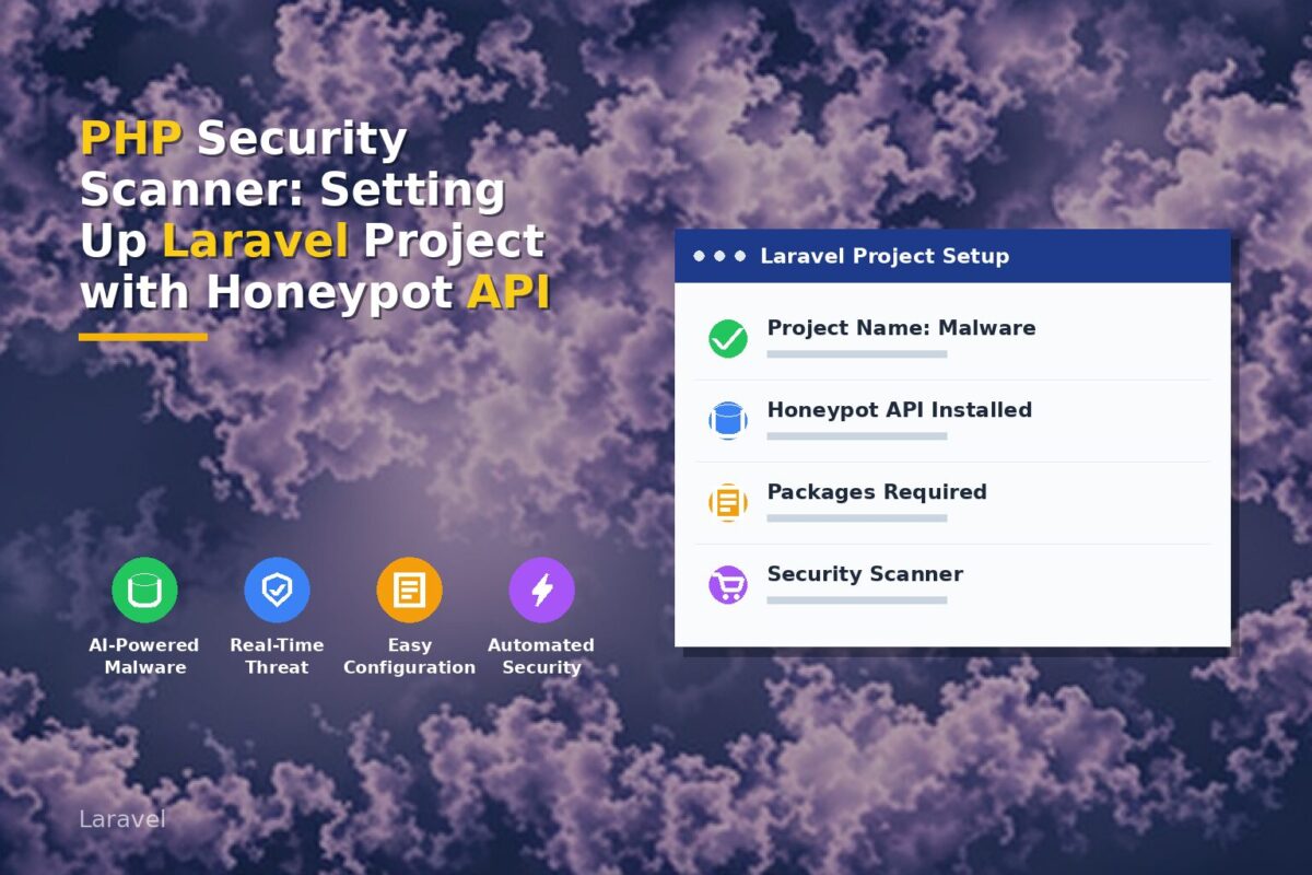 PHP Security Scanner: Setting Up Laravel Project with Honeypot API