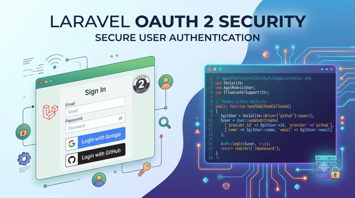 Laravel OAuth 2 Security
