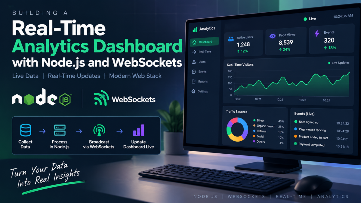 Building a Real-Time Analytics Dashboard with Node.js and WebSockets