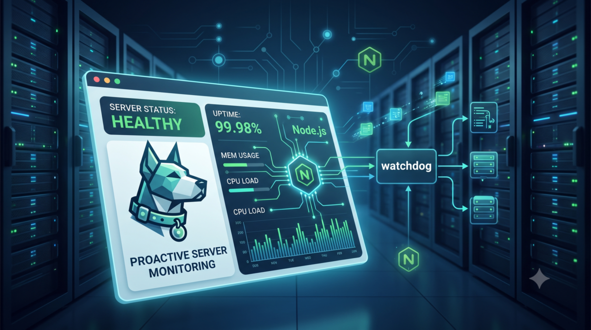 Implementing a Nodejs Watchdog for Proactive Server Monitoring