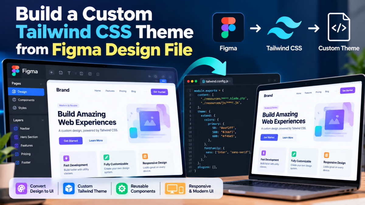 Build a Custom Tailwind CSS Theme from Figma Design File